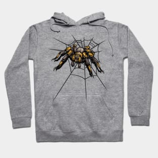 Halloween Spider Web Tarantula Hoodie